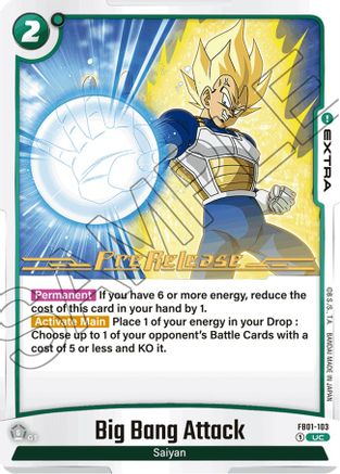 Image of Big Bang Attack (FB01-103) - Awakened Pulse PreRelease Cards