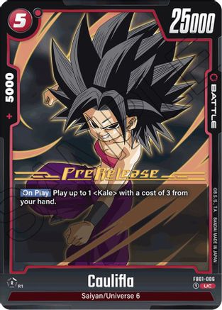 Image of Caulifla (FB01-006) - Awakened Pulse PreRelease Cards