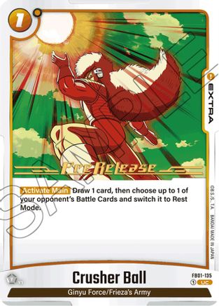 Image of Crusher Ball (FB01-135) - Awakened Pulse PreRelease Cards