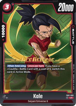 Image of Kale (FB01-009) - Awakened Pulse PreRelease Cards