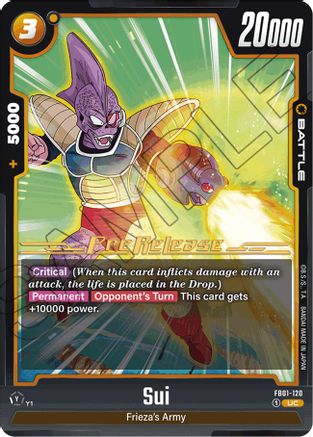 Image of Sui (FB01-120) - Awakened Pulse PreRelease Cards