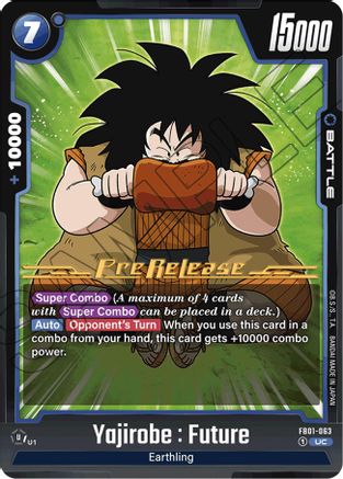 Image of Yojirobe : Future (FB01-063) - Awakened Pulse PreRelease Cards