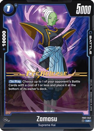 Image of Zamasu - FB01-042 (FB01-042) - Awakened Pulse PreRelease Cards