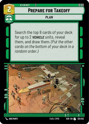 Image of Prepare for Takeoff (125/252) - Spark of Rebellion