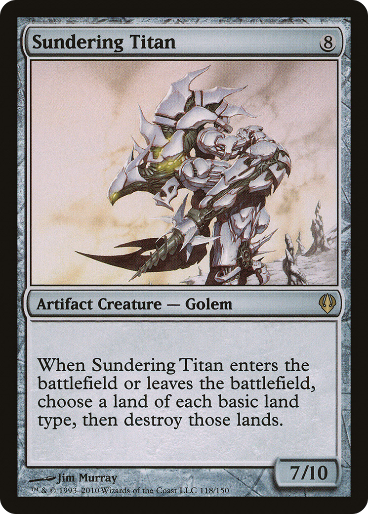 Image of Sundering Titan (ARC-118) - Archenemy