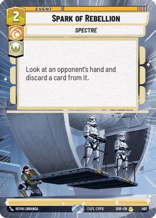 Image of Spark of Rebellion (Hyperspace) (462) - Spark of Rebellion Foil