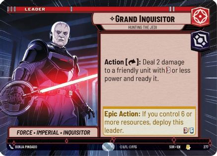 Image of Grand Inquisitor - Hunting the Jedi (Hyperspace) (277) - Spark of Rebellion