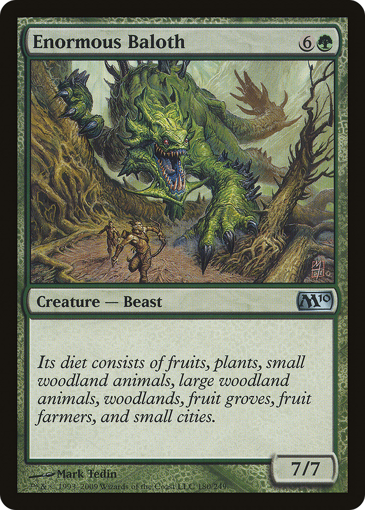 Image of Enormous Baloth (M10-180) - Magic 2010