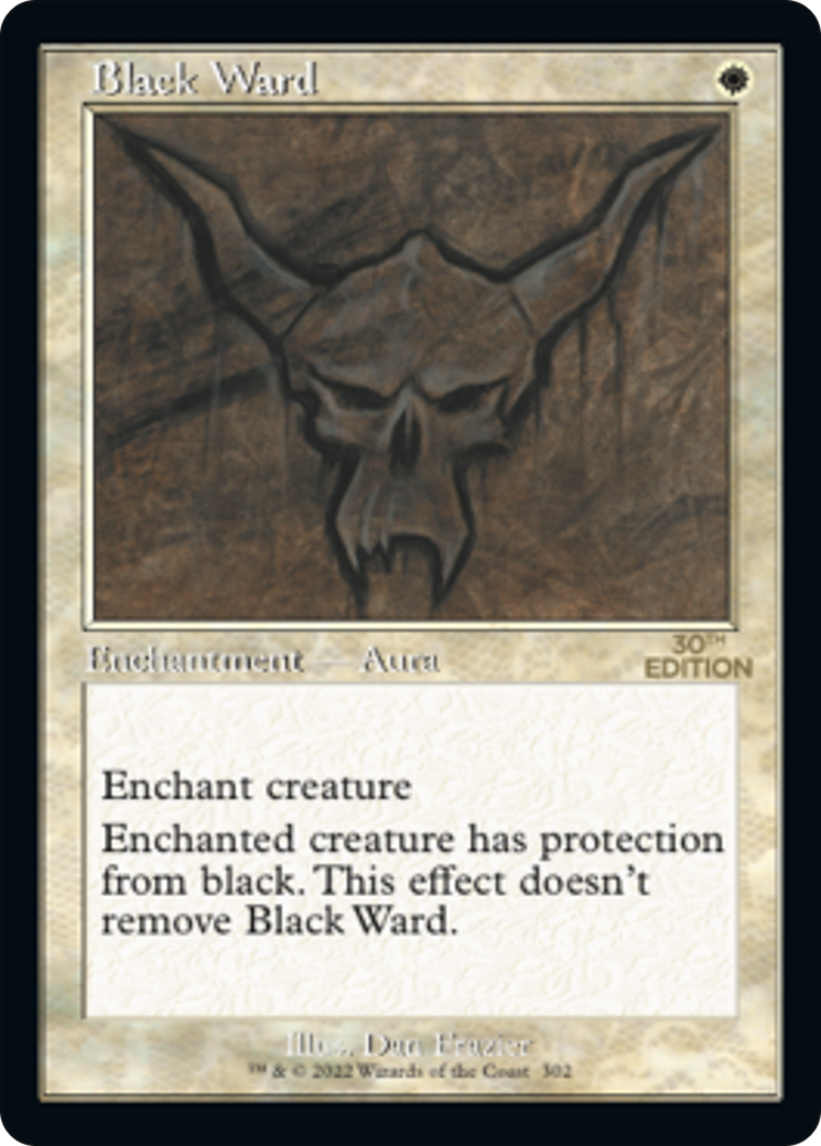 Image of Black Ward (Retro Frame) (30A-302) - 30th Anniversary Edition