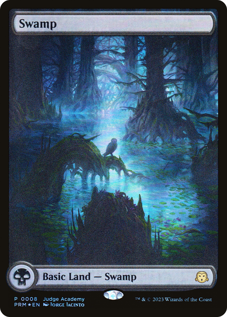 Image of Swamp - Full Art (0008) (JDG-008) - Judge Gift Cards 2023: (Full Art) Foil