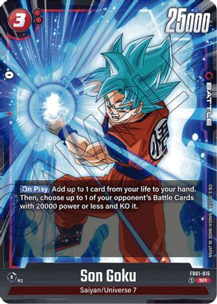 Image of Son Goku - FB01-015 (FB01-015) - Awakened Pulse Holofoil