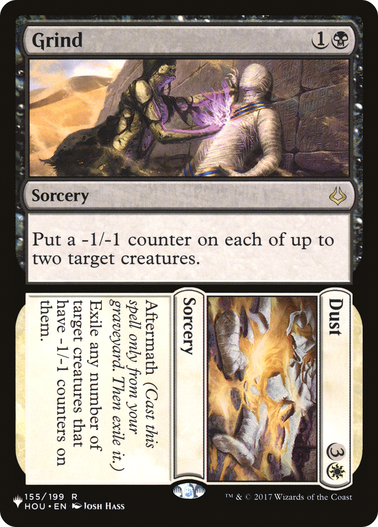 Image of Grind // Dust (LIST-155/199) - The List