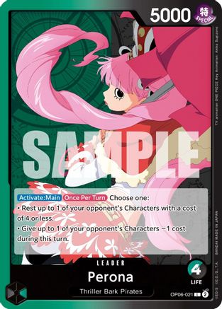Image of Perona (021) (OP06-021) - Wings of the Captain