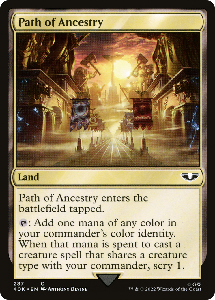 Image of Path of Ancestry (40K-287) - Warhammer 40,000 Commander
