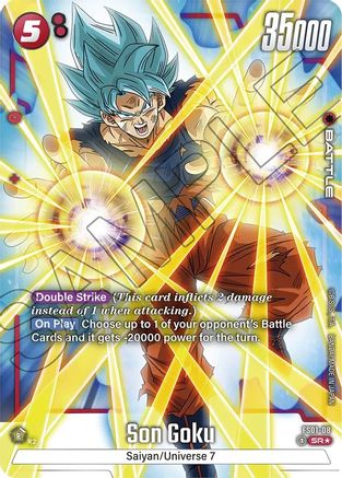 Image of Son Goku - FS01-08 (Bonus Pack Alternate Art) (FS01-08) - Starter Deck 1 Son Goku Holofoil