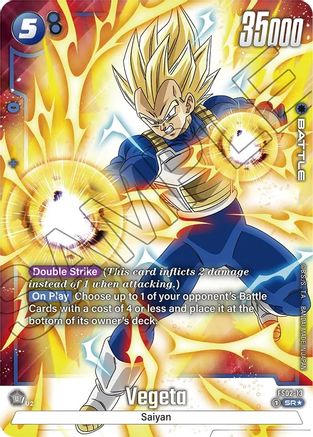 Image of Vegeta - FS02-13 (Bonus Pack Alternate Art) (FS02-13) - Starter Deck 2 Vegeta Holofoil