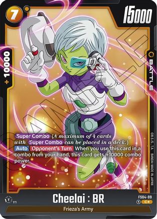Image of Cheelai : BR (Bonus Pack Alternate Art) (FS04-09) - Starter Deck 4 Frieza Holofoil