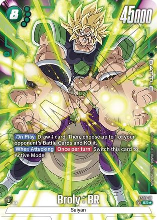 Image of Broly : BR (Bonus Pack Alternate Art) (FS03-10) - Starter Deck 3 Broly Holofoil