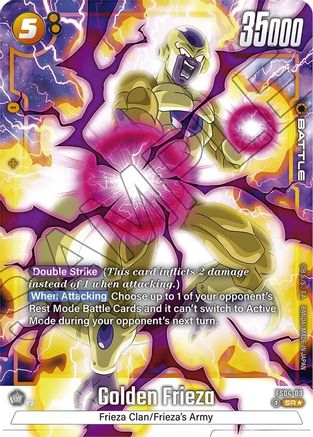 Image of Golden Frieza (Bonus Pack Alternate Art) (FS04-03) - Starter Deck 4 Frieza Holofoil