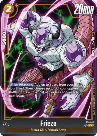 Image of Frieza - FS04-12 (Bonus Pack Alternate Art) (FS04-12) - Starter Deck 4 Frieza Holofoil