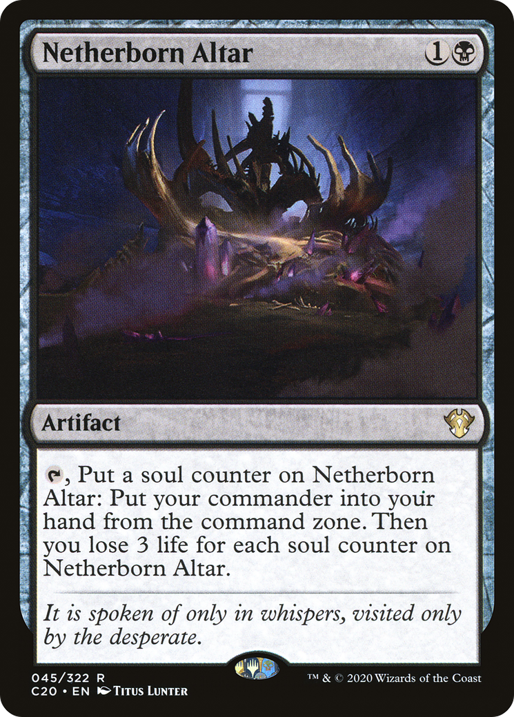 Image of Netherborn Altar (C20-045) - Commander 2020