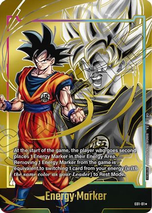 Image of Energy Marker (E01-01) (Gold) (E01-01) - Fusion World Energy Markers Holofoil