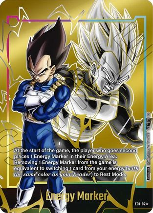 Image of Energy Marker (E01-02) (Gold) (E01-02) - Fusion World Energy Markers Holofoil
