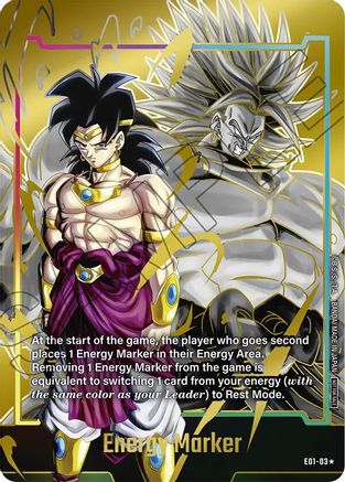 Image of Energy Marker (E01-03) (Gold) (E01-03) - Fusion World Energy Markers Holofoil