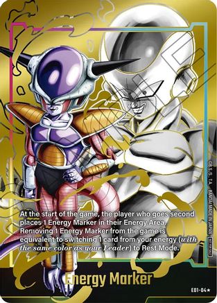 Image of Energy Marker (E01-04) (Gold) (E01-04) - Fusion World Energy Markers Holofoil
