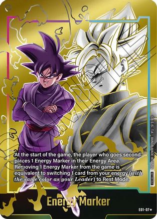 Image of Energy Marker (E01-07) (Gold) (E01-07) - Fusion World Energy Markers Holofoil