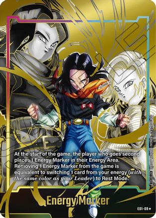 Image of Energy Marker (E01-09) (Gold) (E01-09) - Fusion World Energy Markers Holofoil
