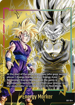 Image of Energy Marker (E01-10) (Gold) (E01-10) - Fusion World Energy Markers Holofoil