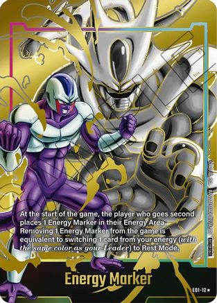 Image of Energy Marker (E01-12) (Gold) (E01-12) - Fusion World Energy Markers Holofoil