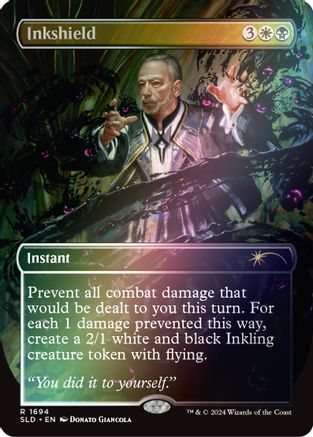 Image of Inkshield (Rainbow Foil) (SLD-1694) - Secret Lair Drop Series Foil