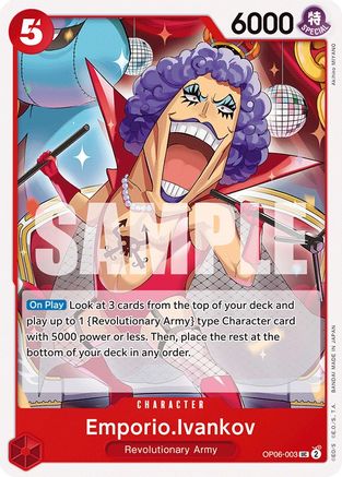 Image of Emporio.Ivankov (OP06-003) - Wings of the Captain