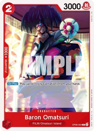 Image of Baron Omatsuri (OP06-004) - Wings of the Captain