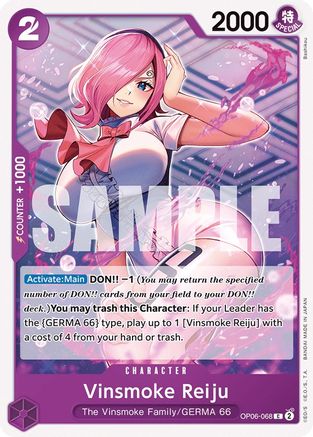 Image of Vinsmoke Reiju (068) (OP06-068) - Wings of the Captain