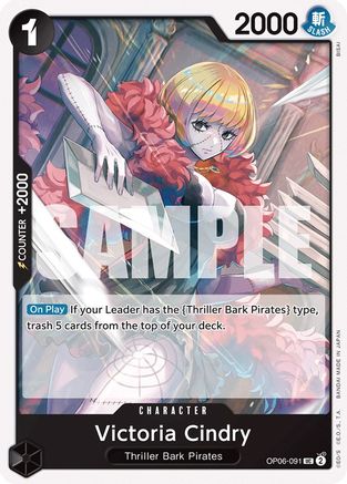 Image of Victoria Cindry (OP06-091) - Wings of the Captain