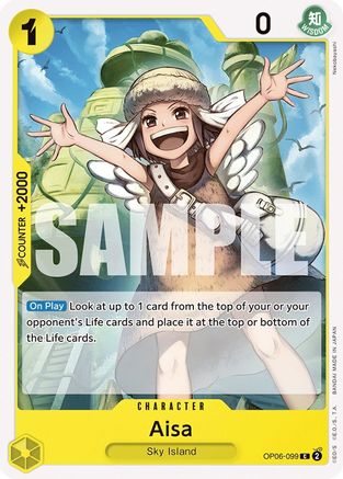 Image of Aisa (OP06-099) - Wings of the Captain