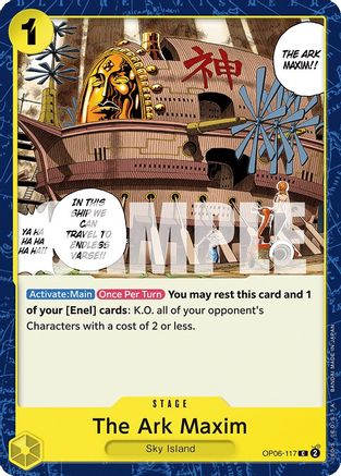 Image of The Ark Maxim (OP06-117) - Wings of the Captain