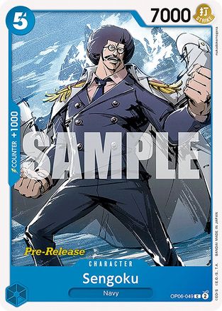Image of Sengoku (OP06-049) - Wings of the Captain Pre-Release Cards