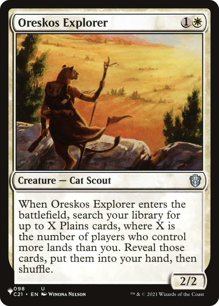 Image of Oreskos Explorer (LIST-C21-98) - The List