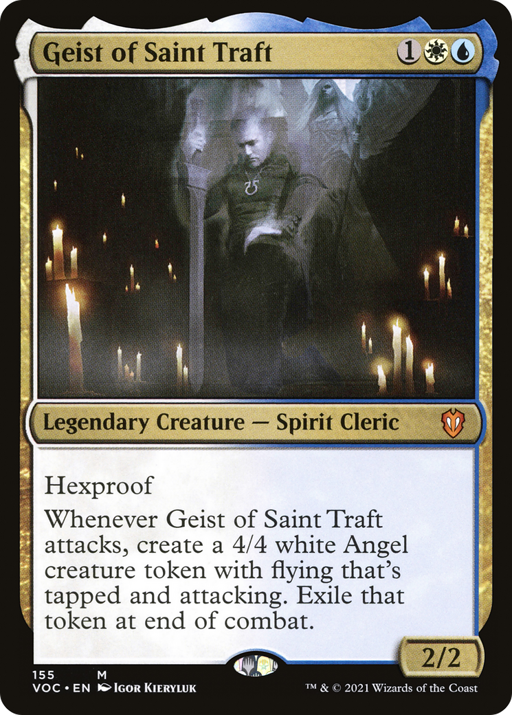 Image of Geist of Saint Traft (VOC-155) - Crimson Vow Commander