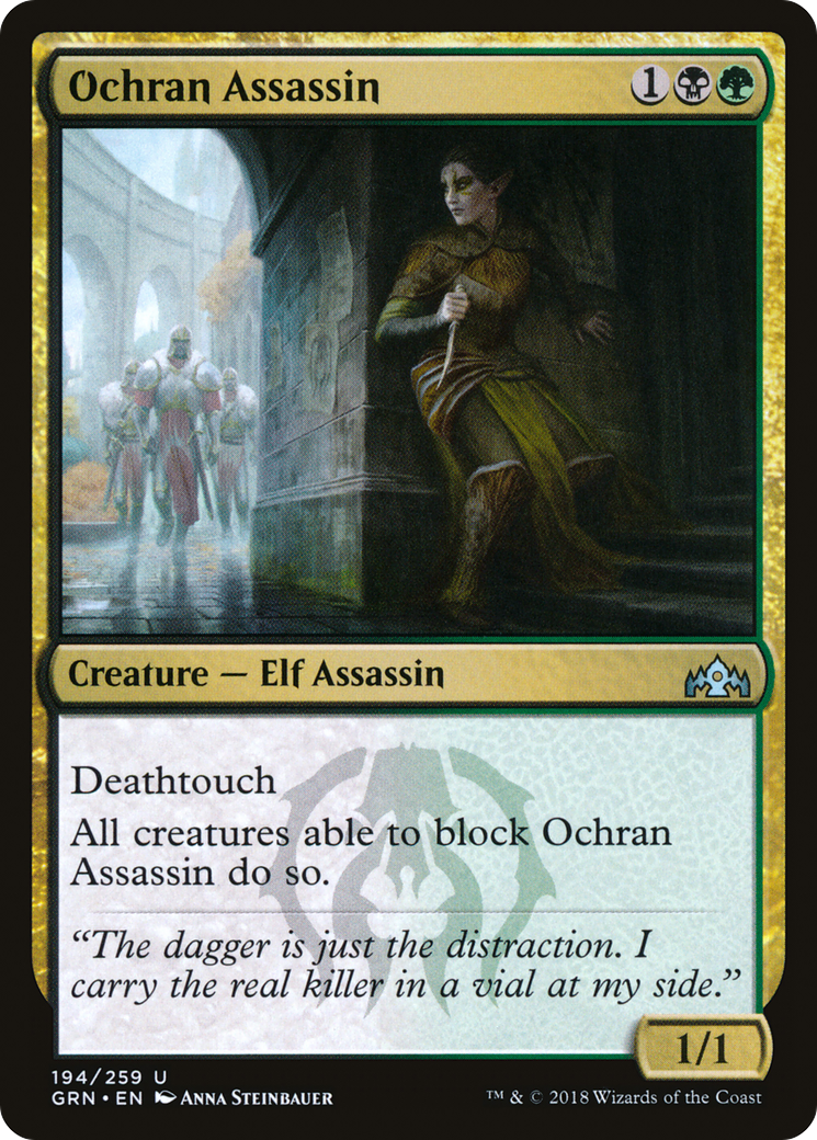Image of Ochran Assassin (GRN-194) - Guilds of Ravnica