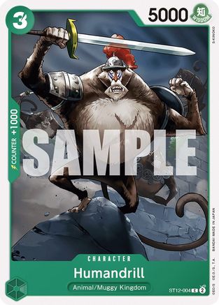 Image of Humandrill (ST12-004) - Starter Deck 12: Zoro and Sanji