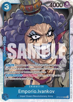 Image of Emporio.Ivankov (ST12-010) - Starter Deck 12: Zoro and Sanji Foil
