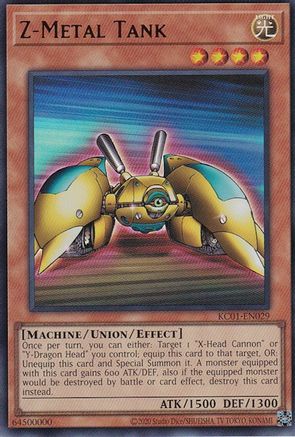 Image of Z-Metal Tank (KC01-EN029) - 25th Anniversary Ultimate Kaiba Set Unlimited