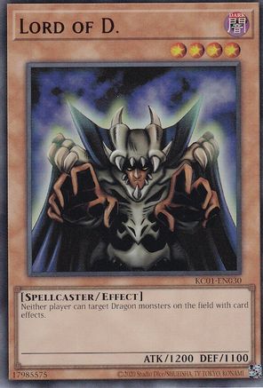 Image of Lord of D. (KC01-EN030) - 25th Anniversary Ultimate Kaiba Set Unlimited