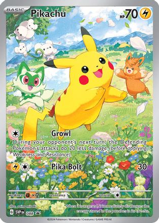 Image of Pikachu 088  - Holofoil SV Scarlet & Violet Promo Cards - Promo