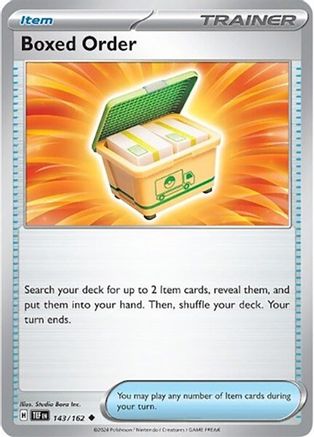 Image of Boxed Order 143/162  SV05 Temporal Forces - Uncommon